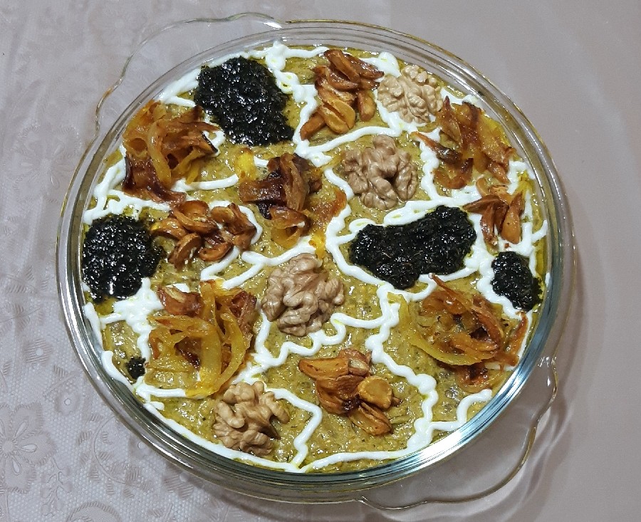 عکس کشک بادمجان کبابی