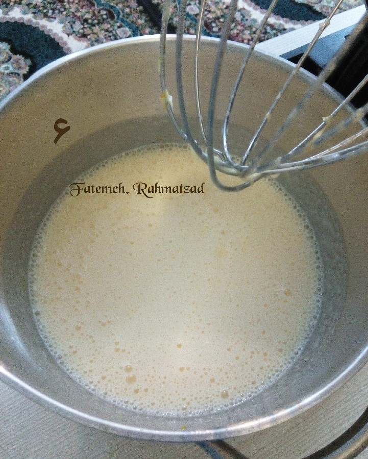 عکس کیک نارنگی با سس مخصوص