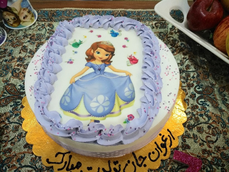 کیک تولد دخترم

