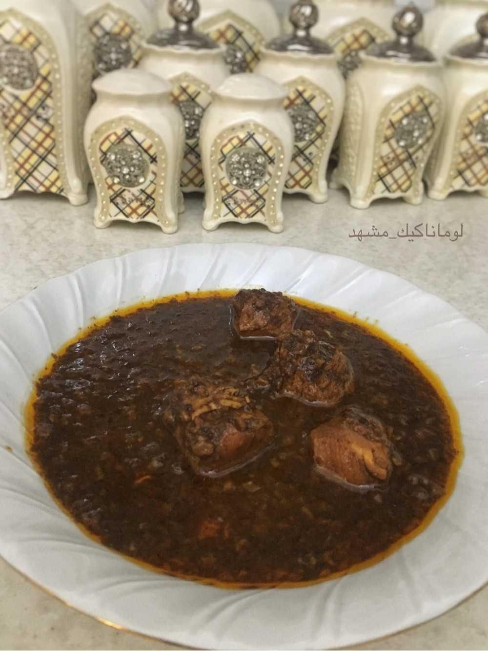 عکس فسنجون با سینه مرغ