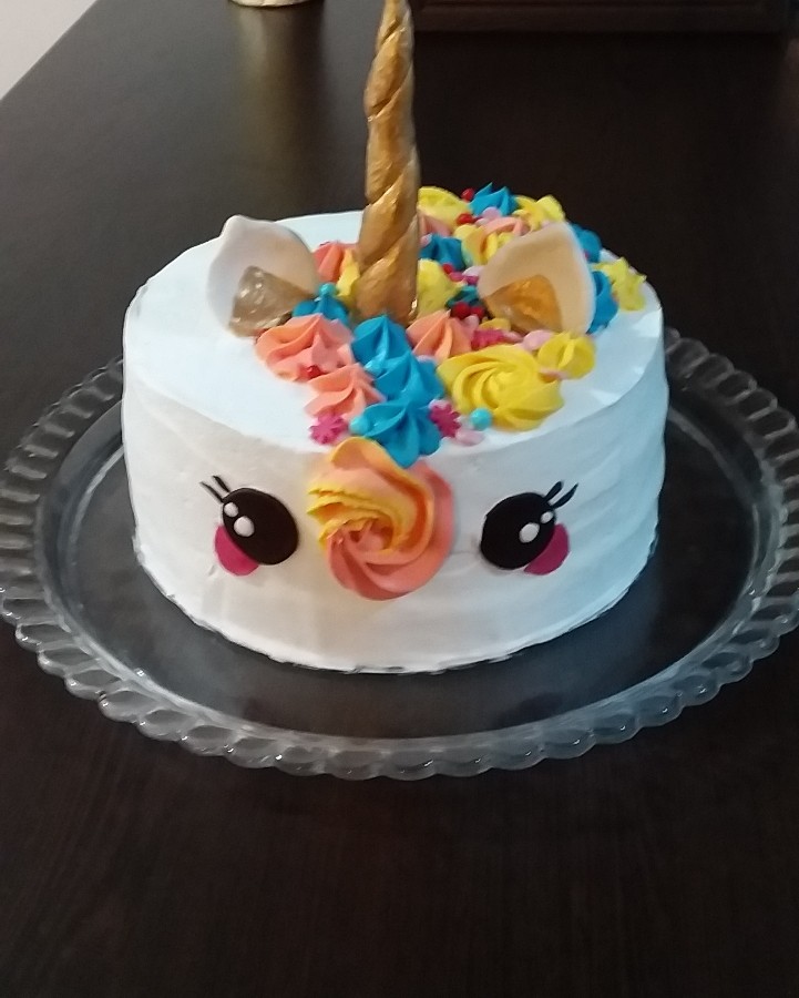 اینم کیک خوشمزه من برای دختر خواهر شوهرم 