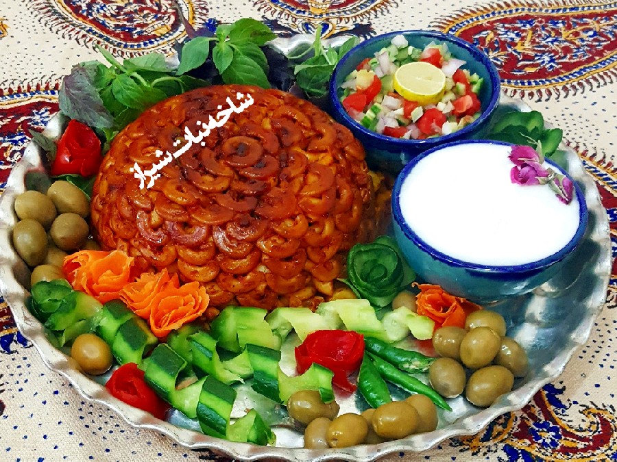 عکس ماکارونی ساده