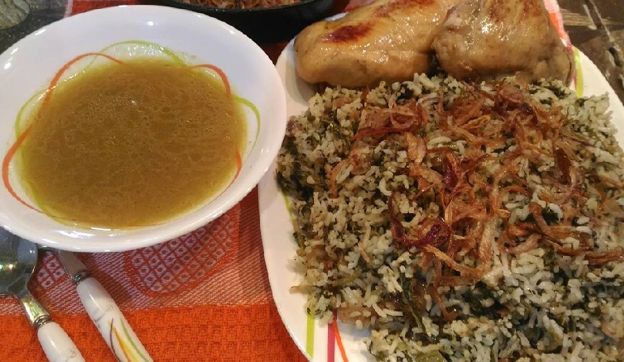 عکس پلو توله...غذای سنتی خوزستان