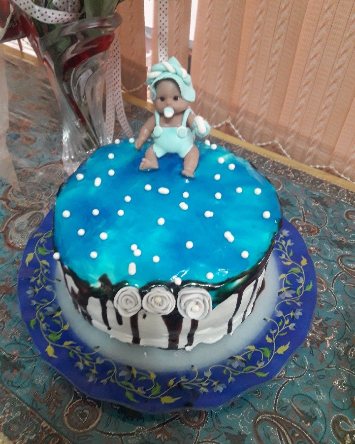 کیک تولد نوزاد 