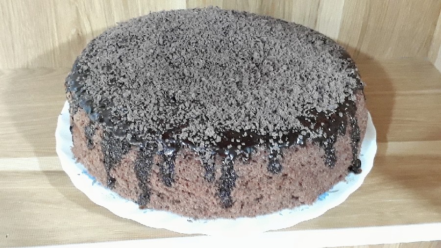 عکس کیک شکلاتی خیس 