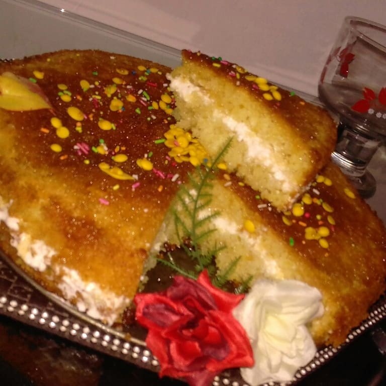 عکس کیک بالشت پادشاه