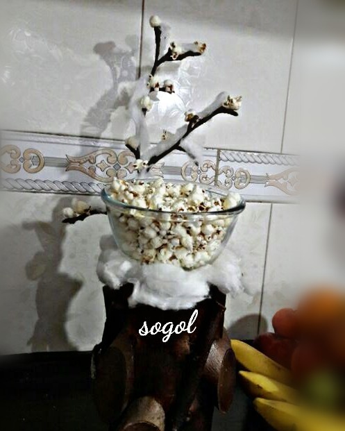 پف فیل یا پاپ کورن ساده