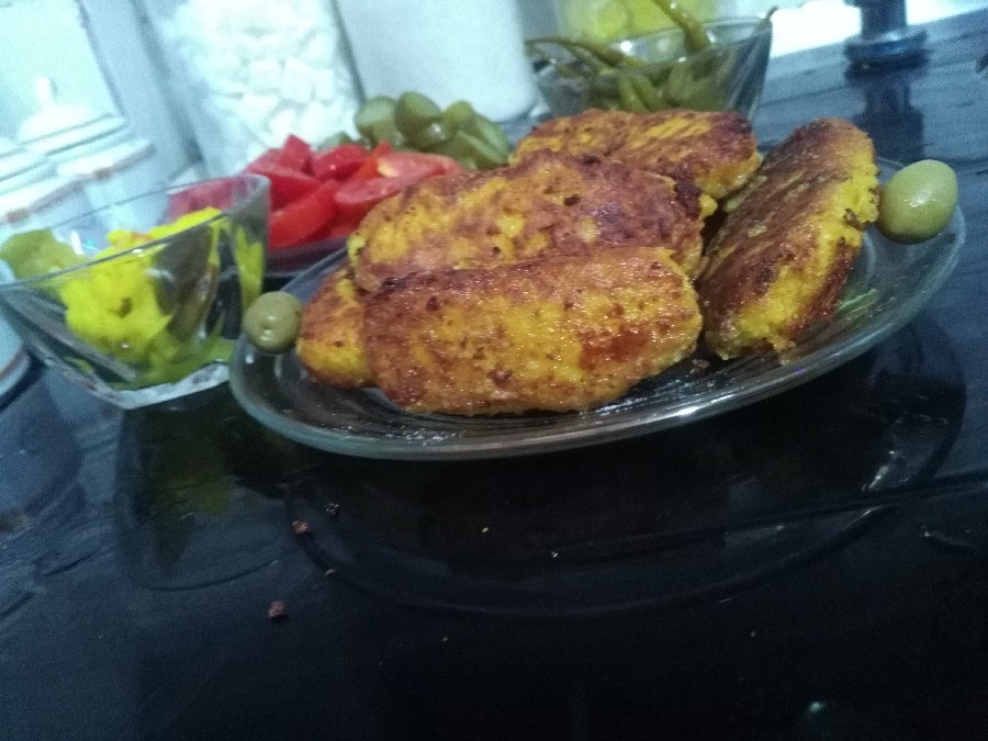عکس کروکت سیب زمینی
