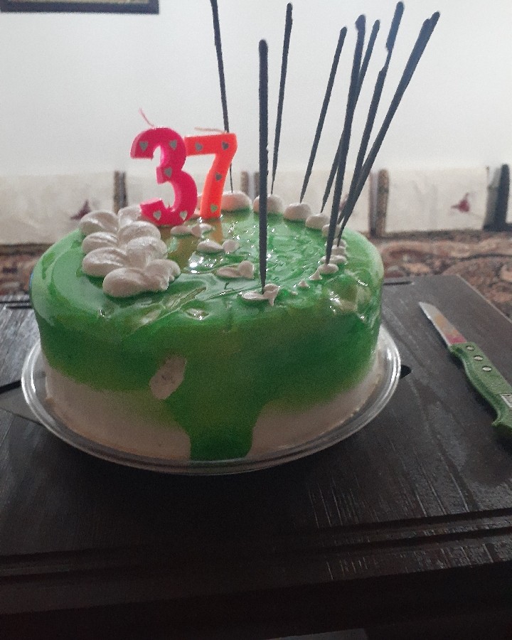 اینم کیک تولد پدر عزیزم