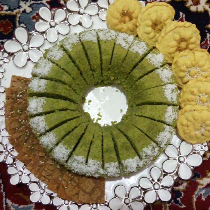 کیک اسفناج ،کلمپه کرمان