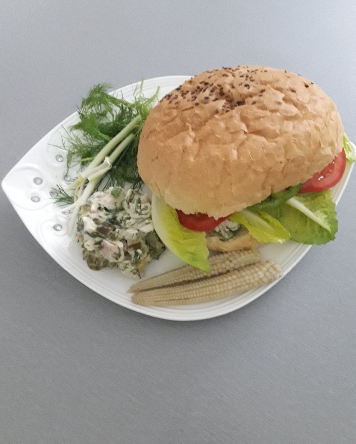 ساندویچ مرغ