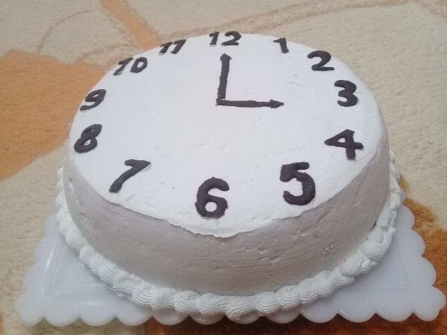 کیک ساعت 