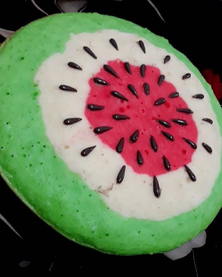 کیک هندوانه برا یلدا...