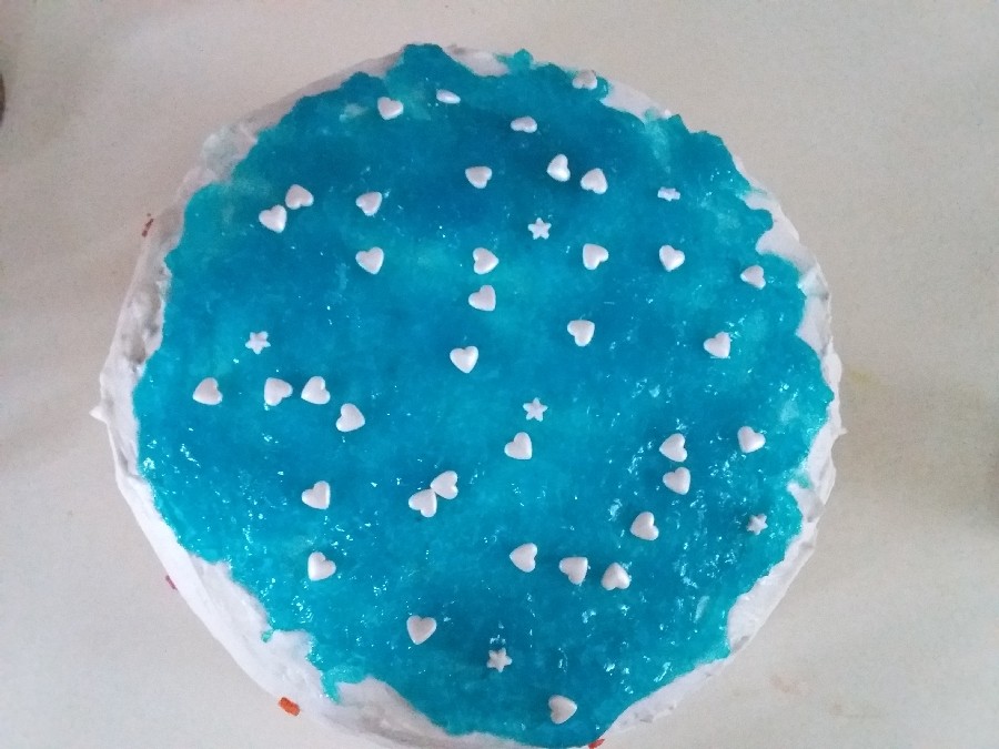 کیک آسمان آبی ویژه شب یلدا