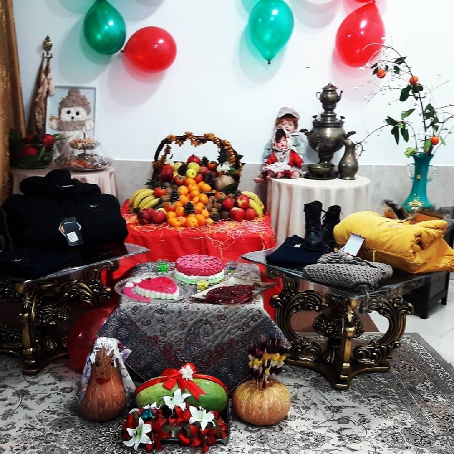 میز شب یلدای من