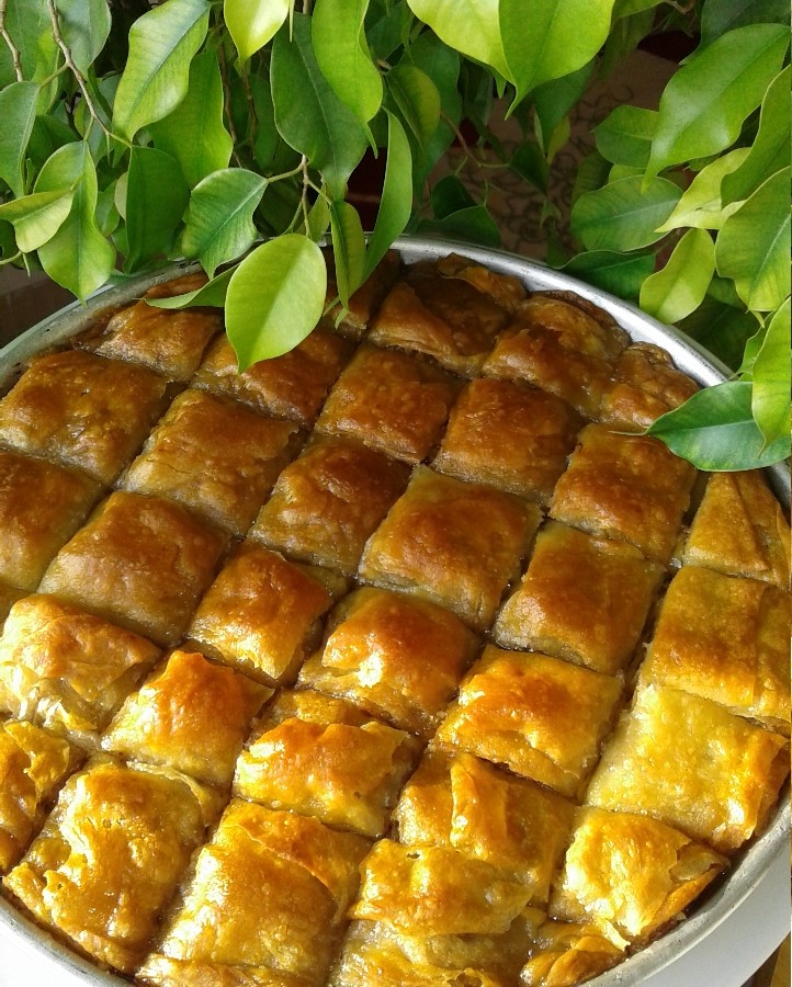 عکس باقلوا گردو خانگی