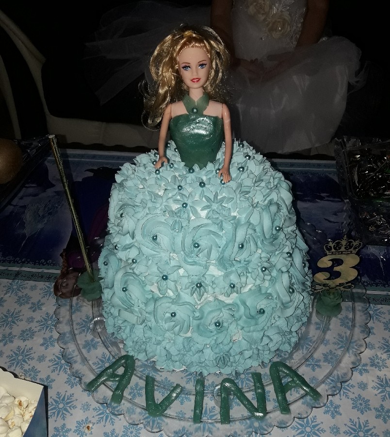 کیک تولد دختری 