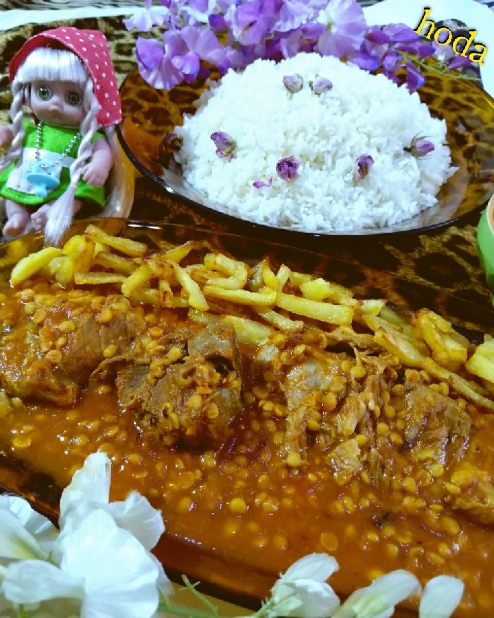 عکس خورش قیمه پلو