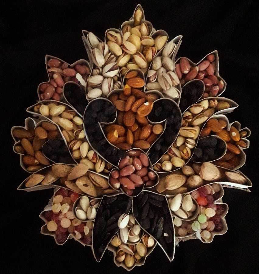 تزیین آجیل شب یلدا