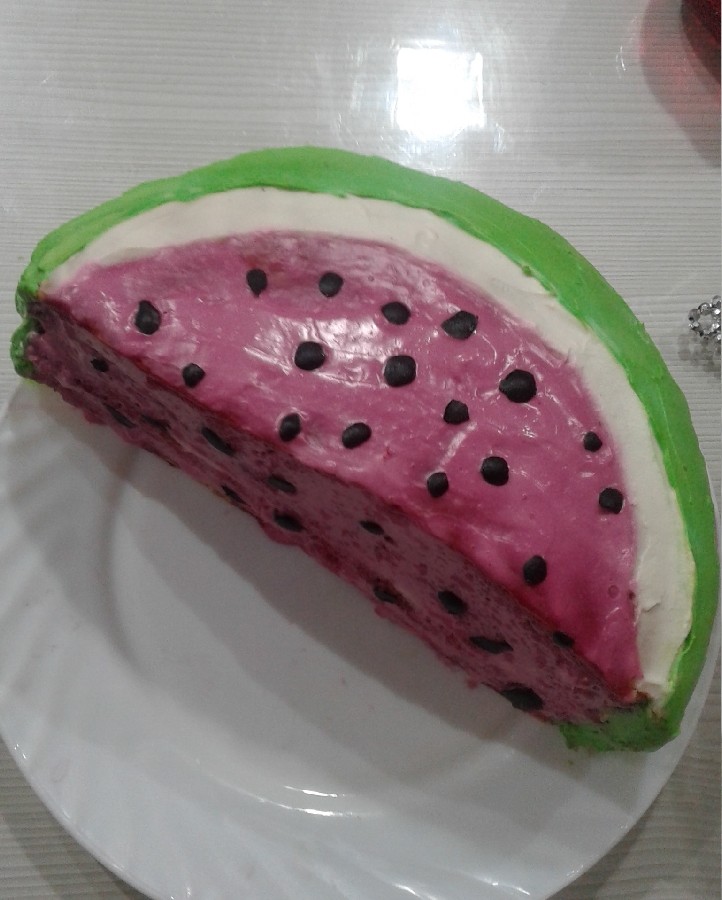 عکس کیک هندوانه