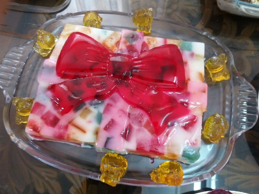 عکس ژله خورده شیشه