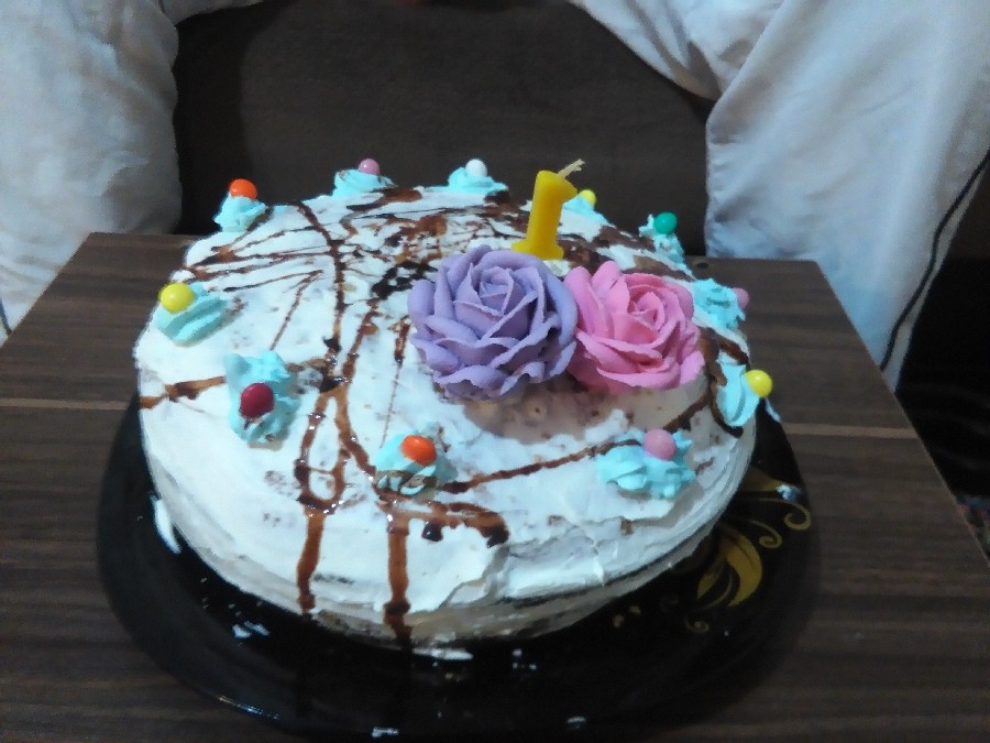 عکس کیک تولد پسرم محمدحسین عزیزم