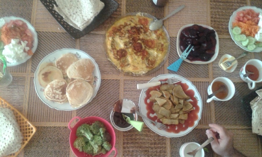 عکس صبحانه شیرازی :)