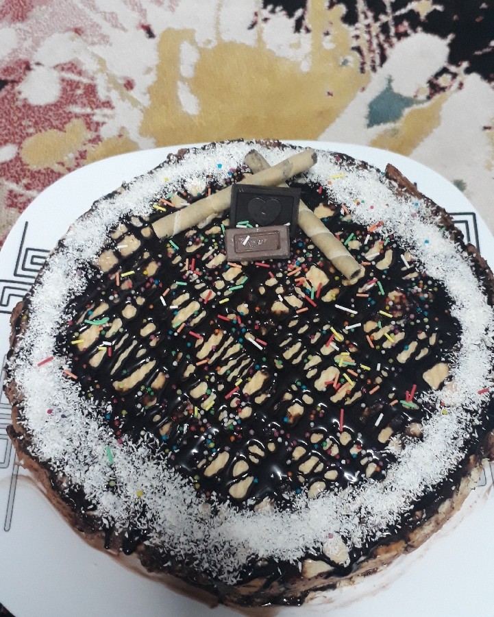 عکس کیک یخچالی یهویی