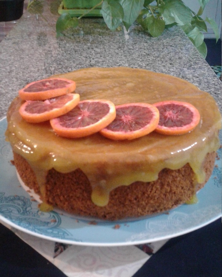 کیک شیفون پرتقالی