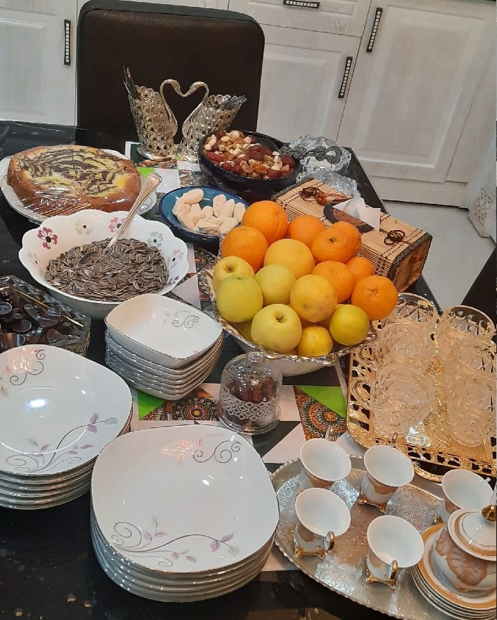 تدارکات من واسه مهمونی