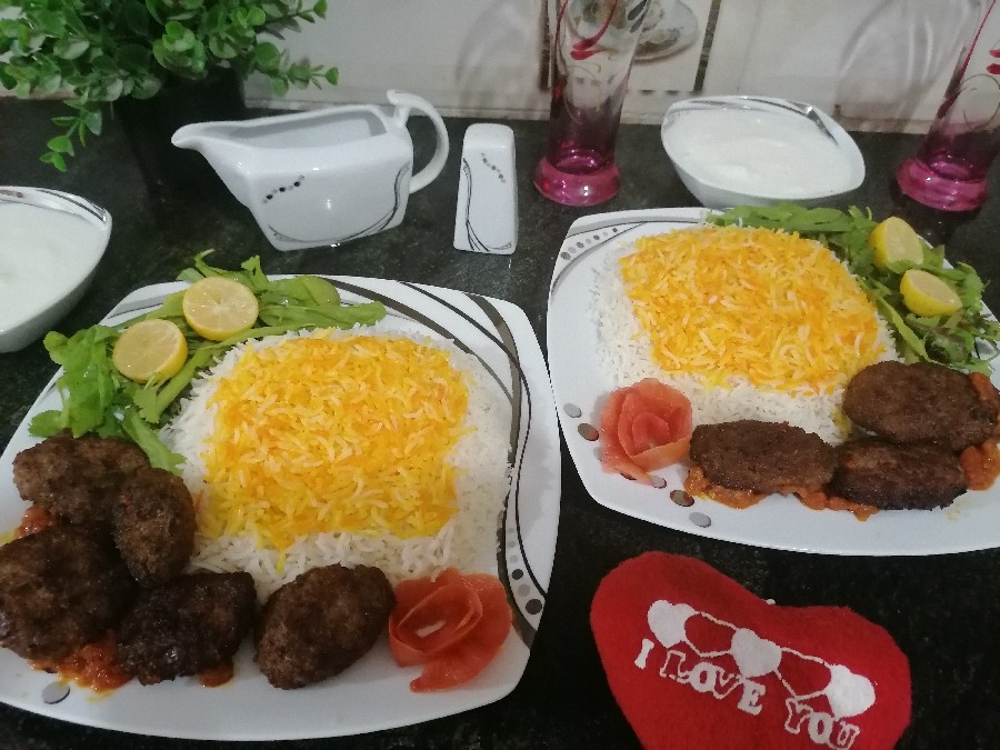 عکس  شامی با برنج 
یه شام خوشمزه ی دونفره 