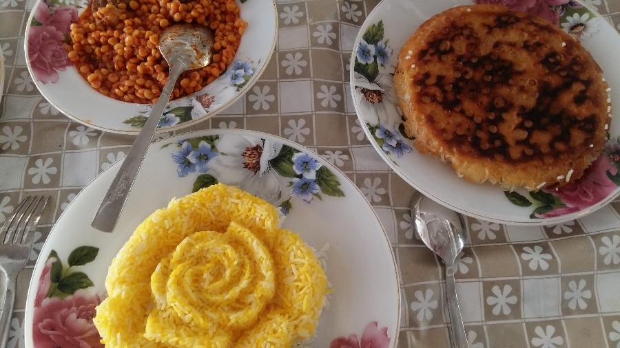 عکس برنج و قیمه