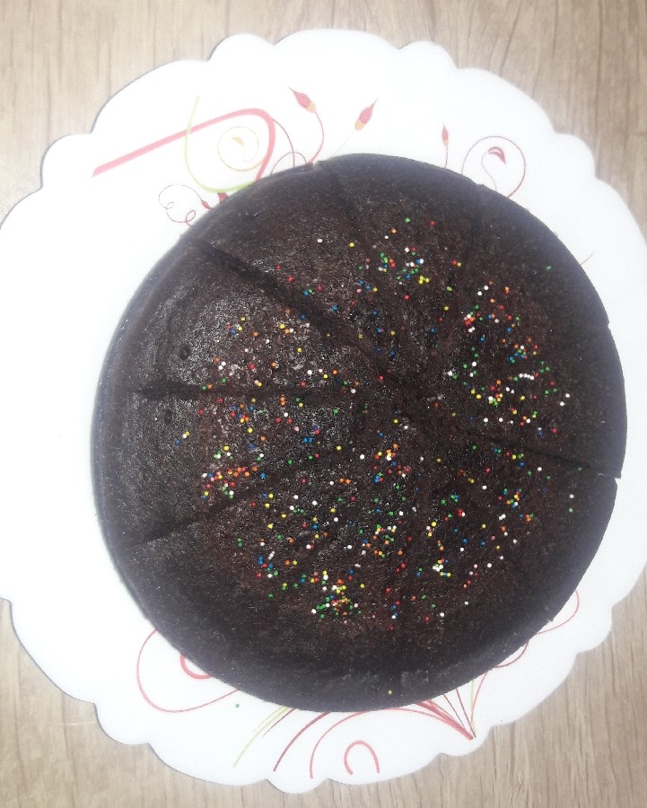 عکس کیک شکلاتی