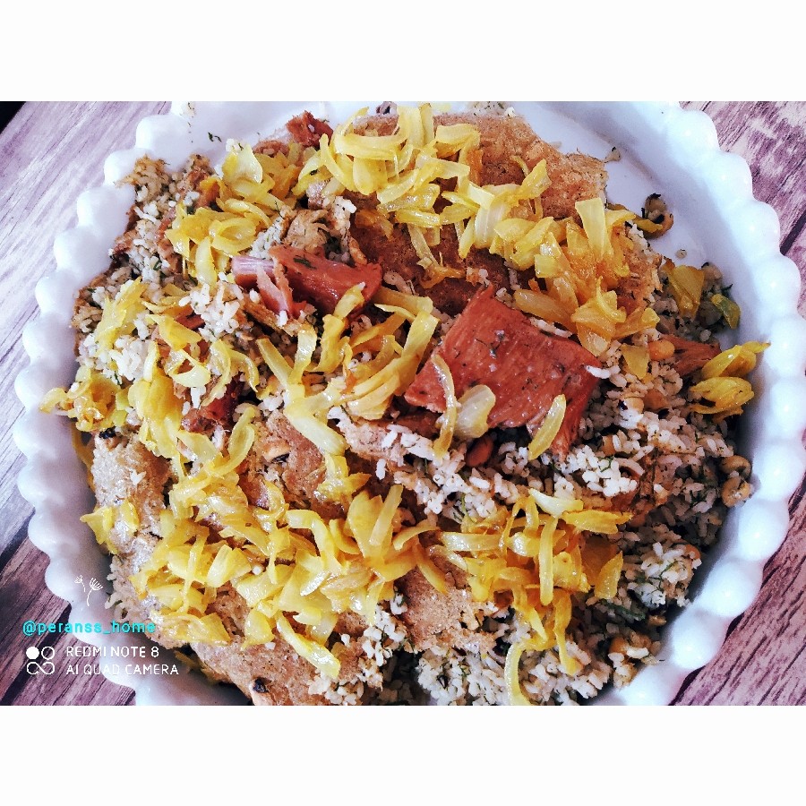 پلو سنگدان شترمرغ دستور پخت کامل تو پیج inesta موجوده peranss_home