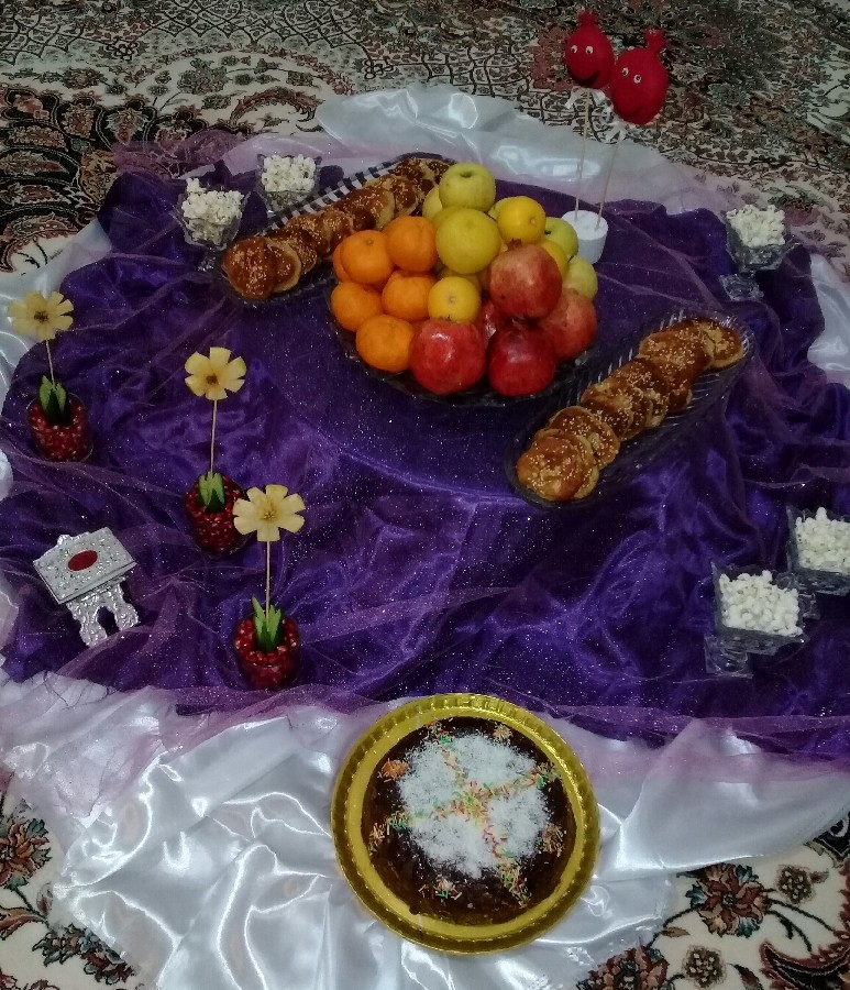 عکس سفره شب یلدای ۹۸