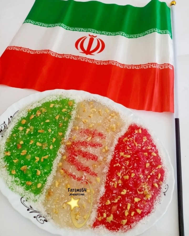 عکس مسقطی سه رنگ (طرح پرچم)