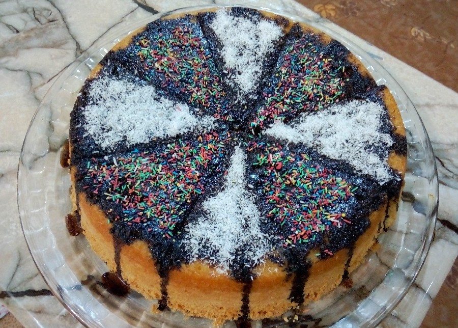 کیک اسفنجی دستور از سر اشپز پاپیون