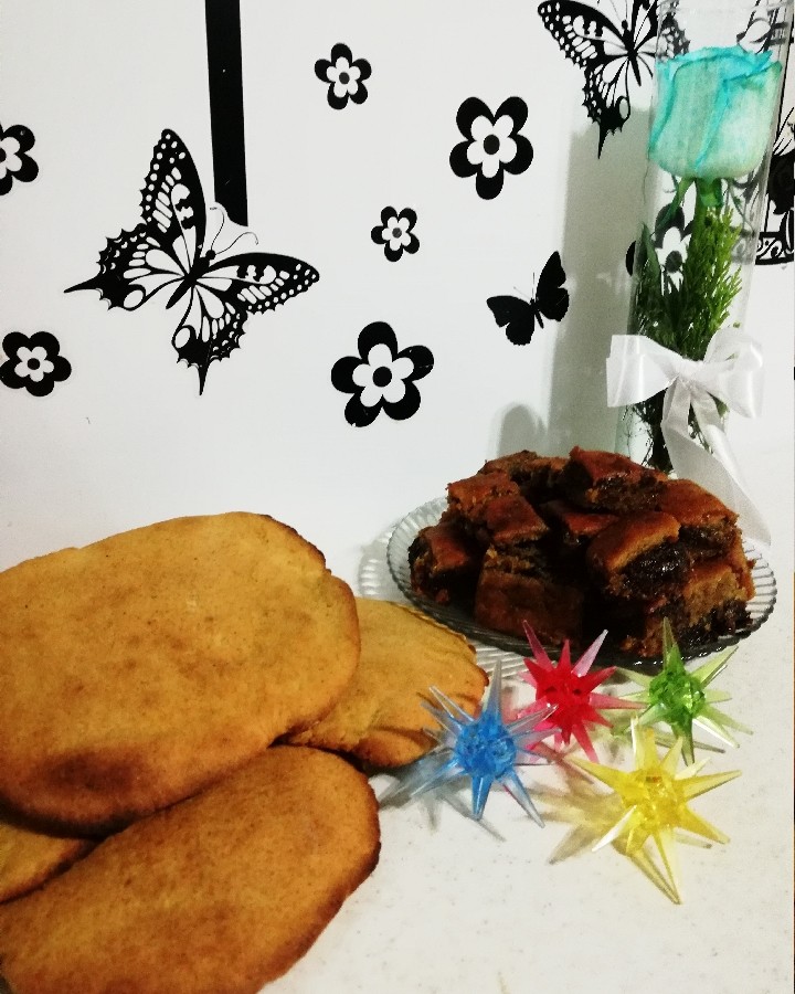 عکس نان چرب و شیرین و کماچ