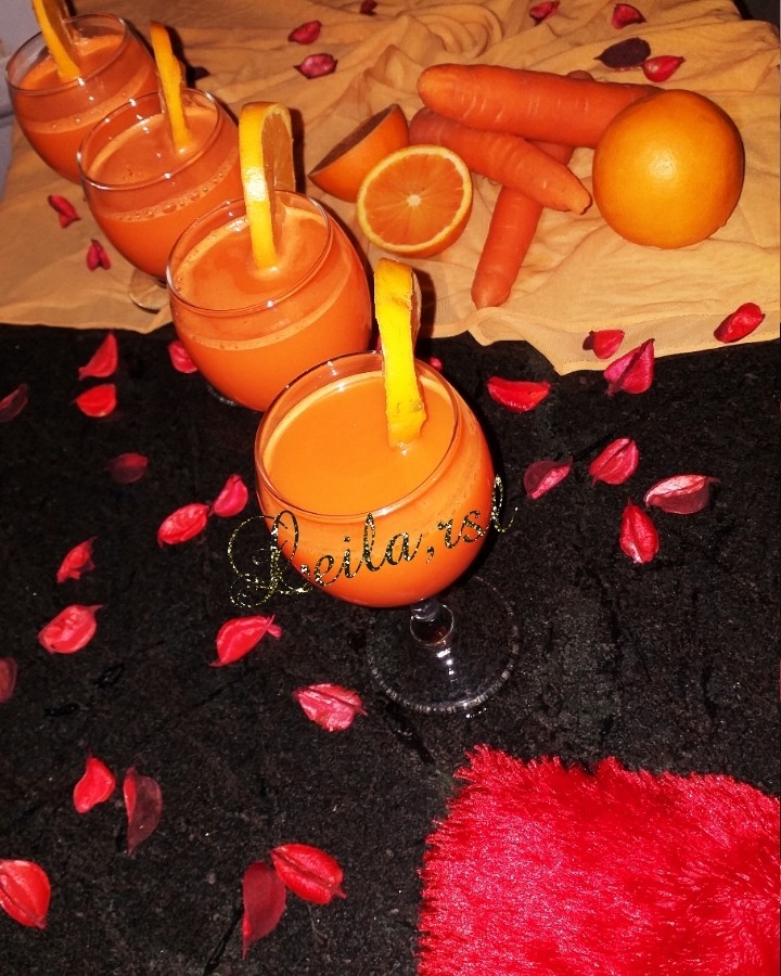عکس آب هویج،پرتقال
شیرموز،کیک