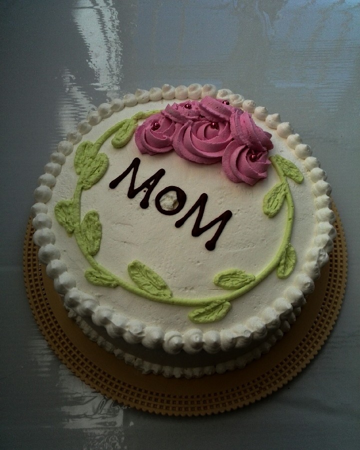 عکس کیک سفارشی روز مادر