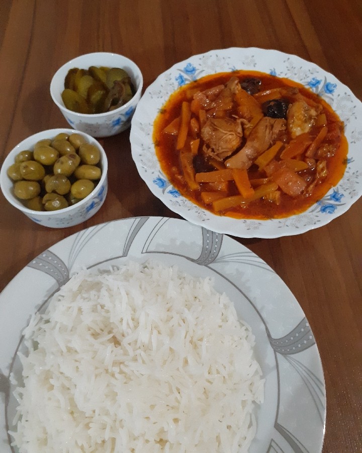 عکس خورشت هویج