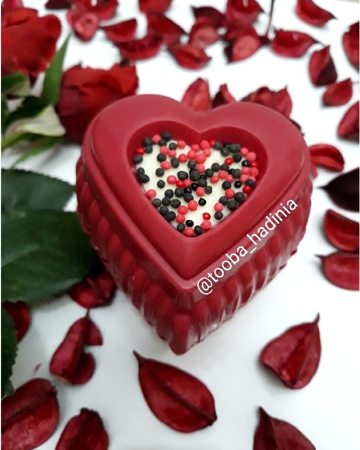 عکس مینی شکلات قلبی ولنتاین