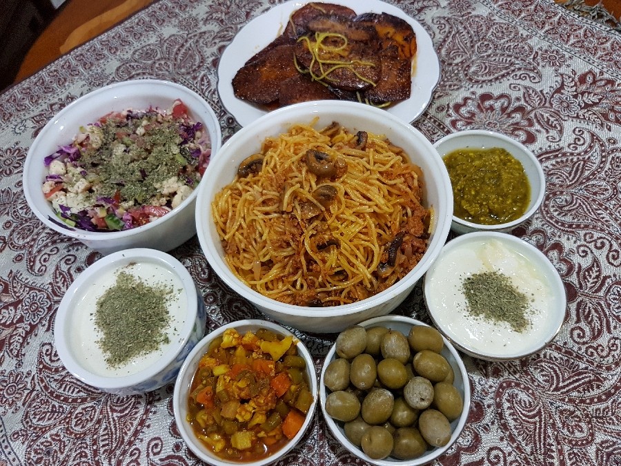 عکس ماکارونی ما وپسر کوچیکه