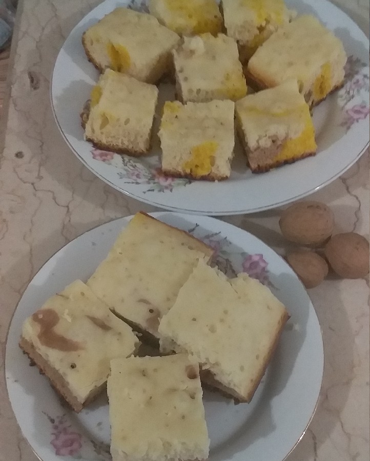 کیک وانیلی و کیک  آناناس و کیک شربتی 