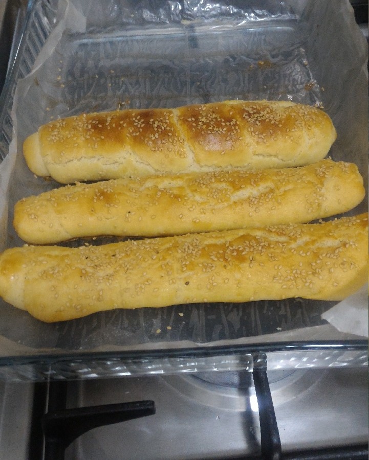 عکس نان باگت