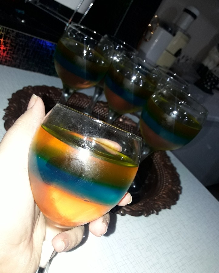 ژله های چند رنگ من?