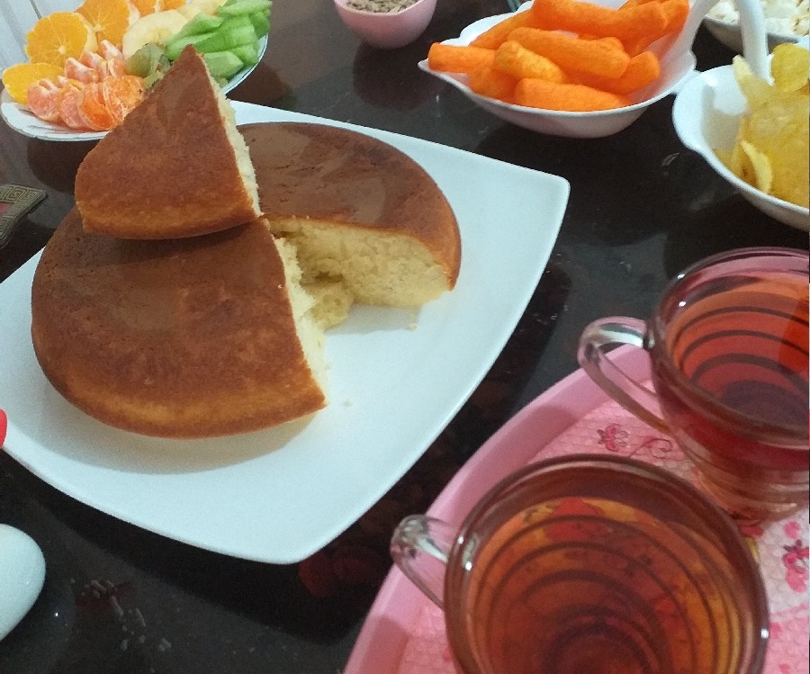 عکس کیک دارچینی