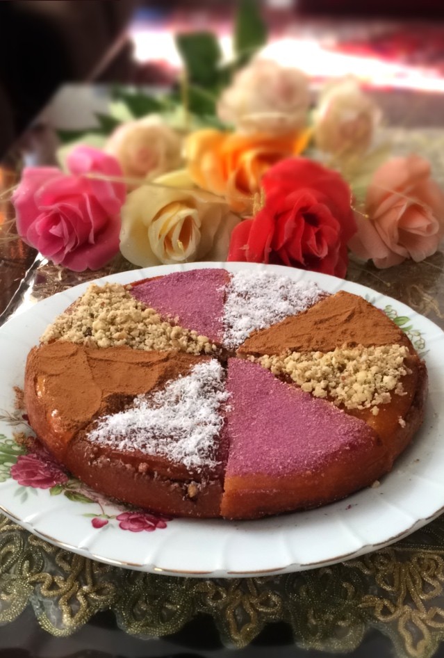 عکس خاگینه مغزدار