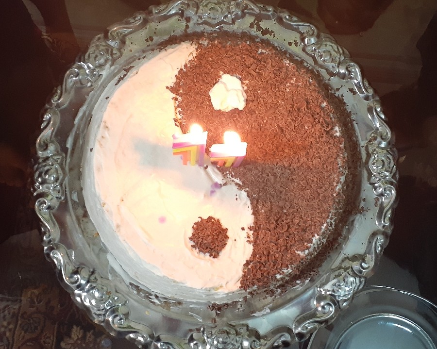 کیک تولد پسر عمه