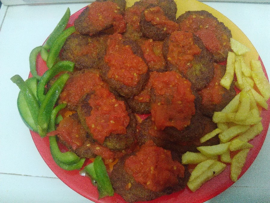 عکس کتلت گوشت